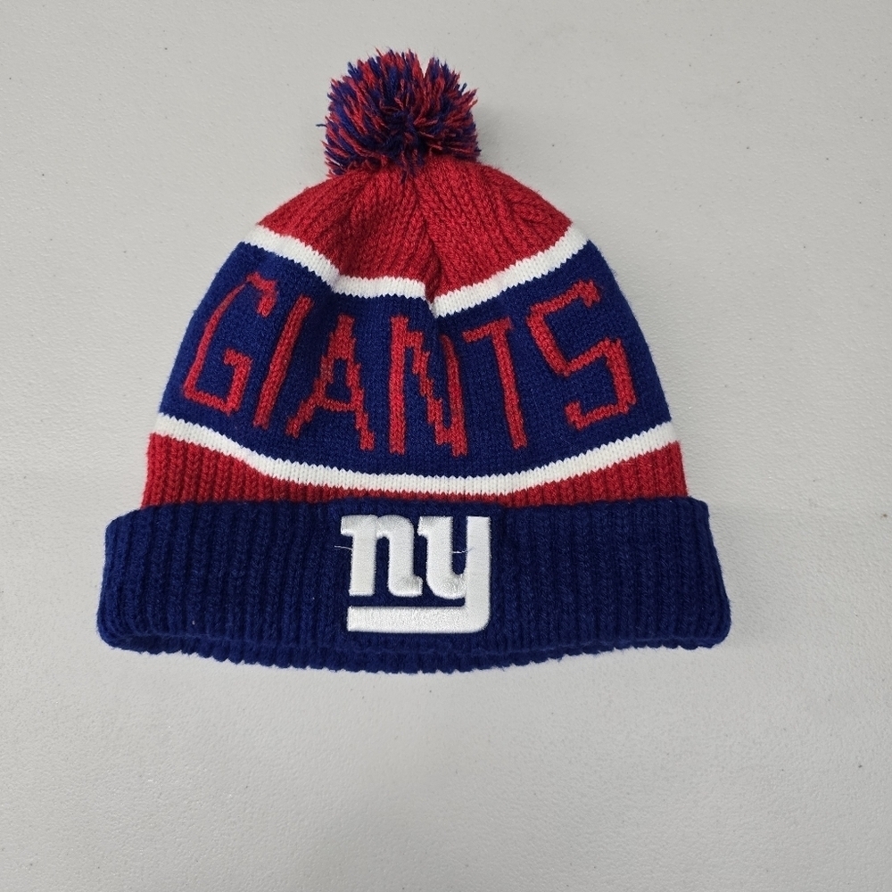 Giants knit cap with pompom- Unisex